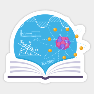 Physics Emblem Sticker